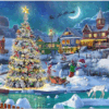 1000-Piece Christmas and Thanksgiving Holiday Jigsaw Puzzle